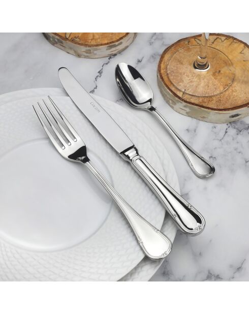 Ménagère Vendôme grise - 24 pièces