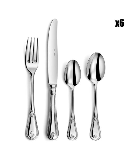 Ménagère Consul grise - 24 pièces