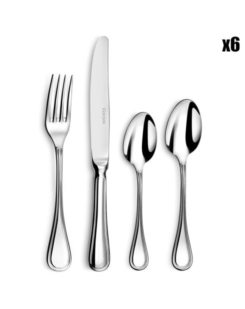 Ménagère Lyrique grise - 24 pièces