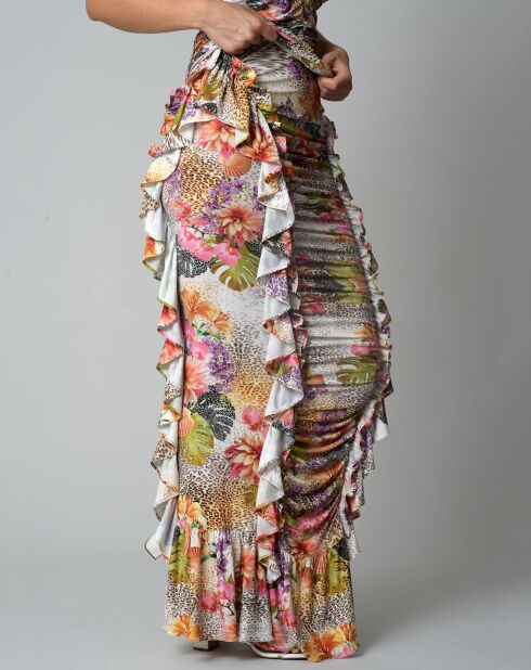 Jupe Charlotte multicolore