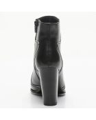 Bottines en Cuir Maoli noires - Talon 9 cm