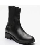 Chelsea                     Boots en Cuir Pauline noires