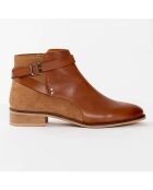 Boots en Cuir Filmore marron