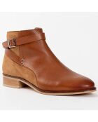 Boots en Cuir Filmore marron