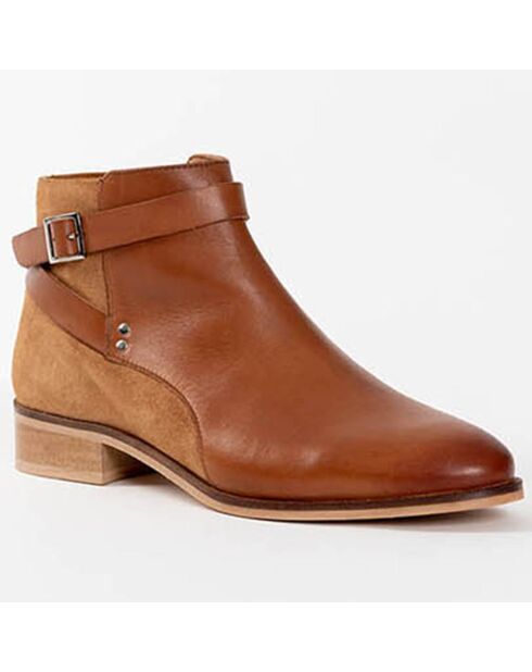 Boots en Cuir Filmore marron