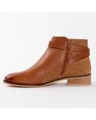 Boots en Cuir Filmore marron