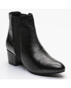 Chelsea Boots en Cuir Aires noires - Talon 5 cm