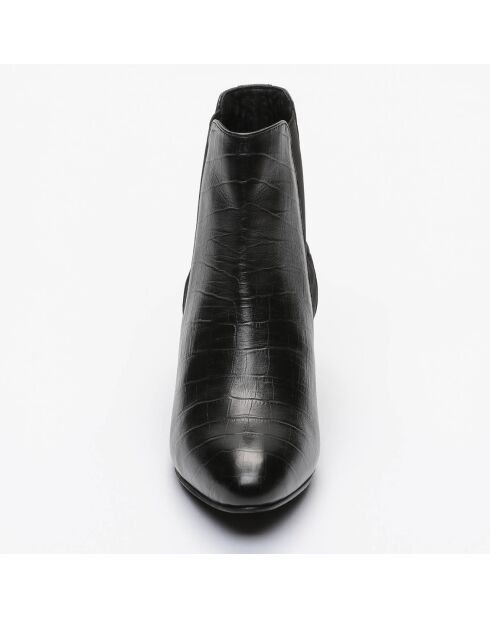 Chelsea Boots en Cuir Aires noires - Talon 5 cm