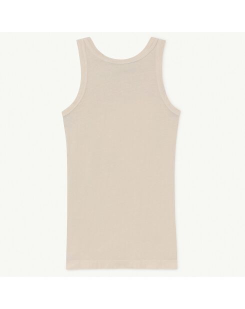 Robe débardeur en Coton Gazel beige