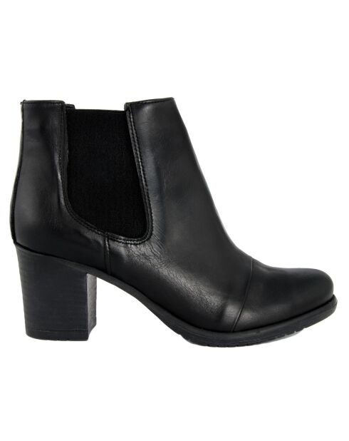 Chelsea Boots en Cuir Upri noires