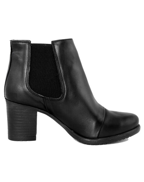 Chelsea Boots en Cuir Upri noires