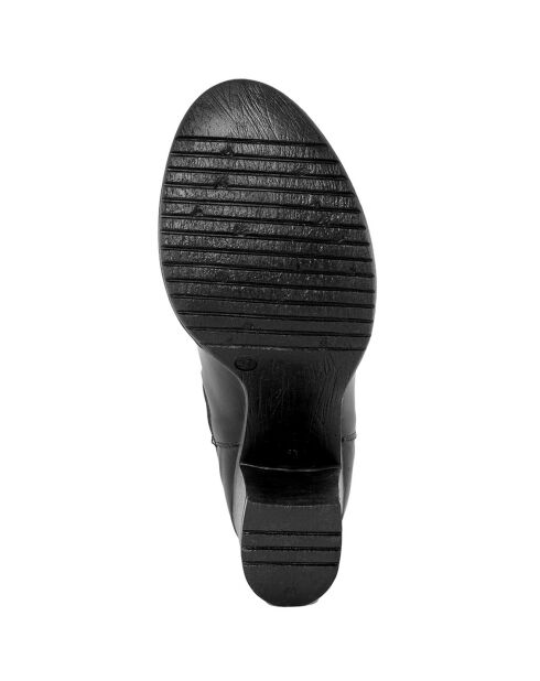 Upri Chelsea-Stiefel aus Leder, Schwarz