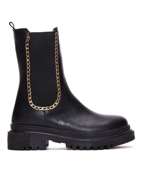 Ina zwarte Chelsea Boots