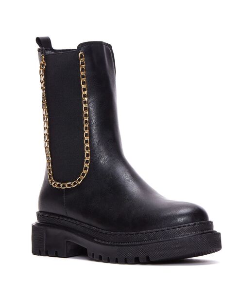 Ina zwarte Chelsea Boots