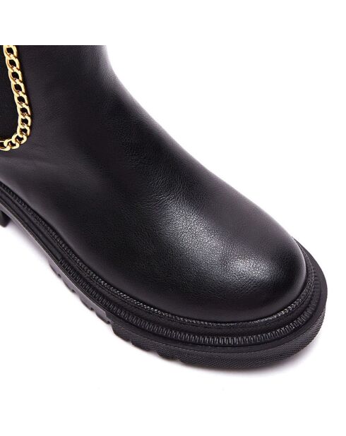 Ina zwarte Chelsea Boots