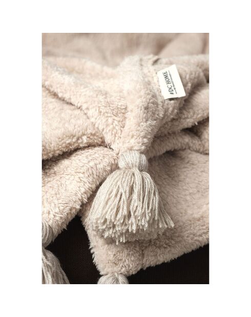 Plaid XXL Puffy beige - 200x220 cm