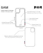 Coque iPhone 12 Pro Max Sam noire