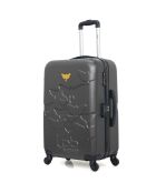 Aelys Koffer met 4 enkele wielen medium stay 65 cm donkergrijs