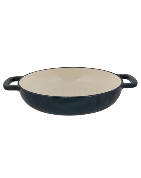 Poêle grill Fontestic verte - 28x28x6 cm