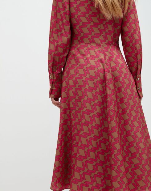 Robe Carla rose