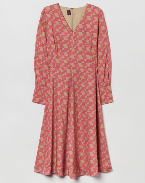 Robe Carla rose