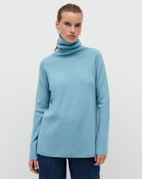 Pull Élise bleu clair