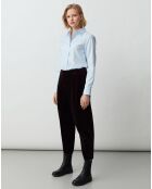 Pantalon Andrea rouge vin
