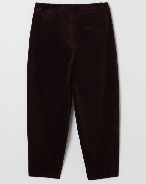 Pantalon Andrea rouge vin