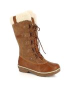 Bottes fourrées Floriane camel