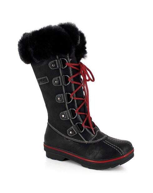 Bottes fourrées Floriane noires