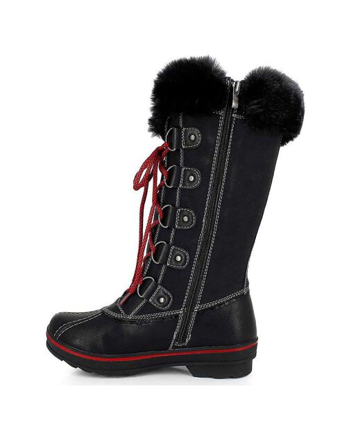 Bottes fourrées Floriane noires