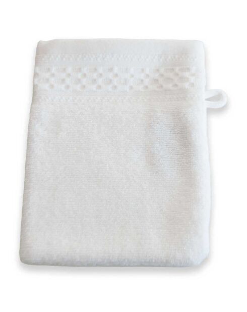 Zero Twist wit washandje - 16x21 cm