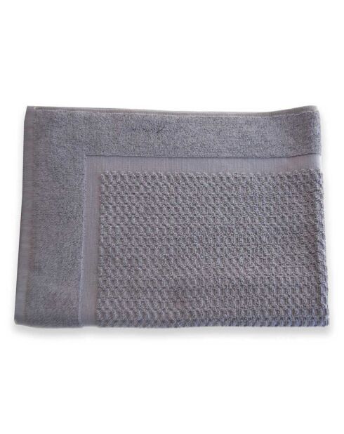 Tapis de bain Zero Twist anthracite - 60x80 cm