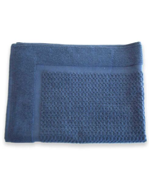 Tapis de bain Zero Twist marine - 60x80 cm