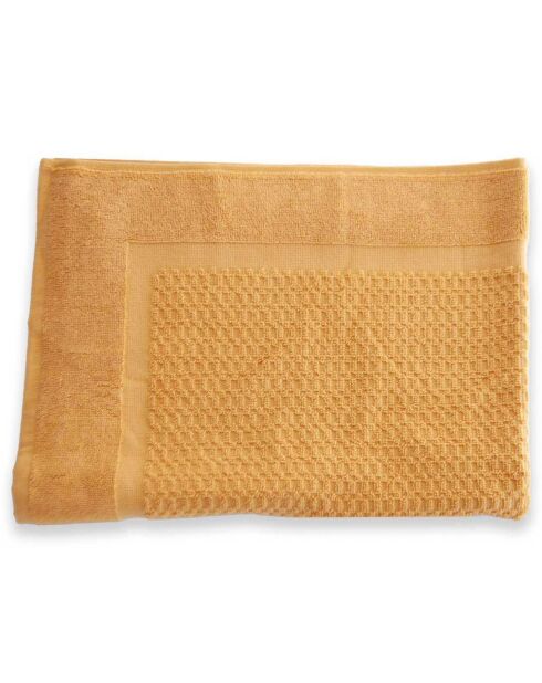 Tapis de bain Zero Twist moutarde - 60x80 cm