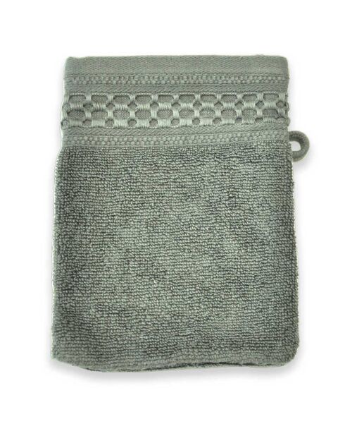 Zero Twist olijfkleurig washandje - 16x21 cm