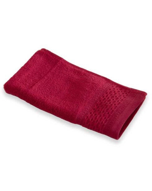 Drap de bain Zero Twist carmin - 100x150 cm