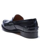 Mocassins en Cuir Penny noirs