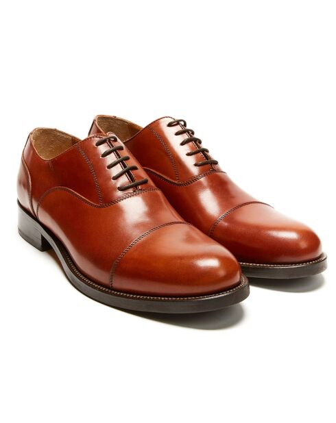 Derbies en Cuir Cap cognac