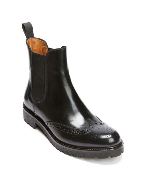 Chelsea Boots en Cuir Dilan noires