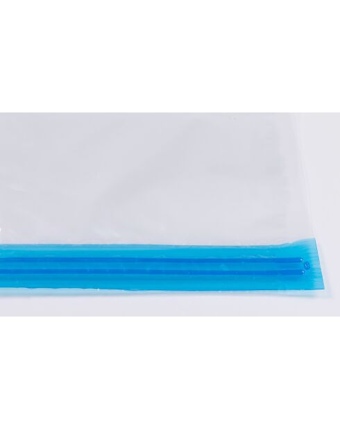 13 Housses Sous-vide + Pompe transparent/bleu