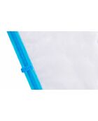 13 Housses Sous-vide + Pompe transparent/bleu