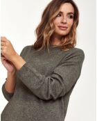 Robe Pull Carline Col Rond kaki