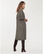 Robe Pull Carline Col Rond kaki