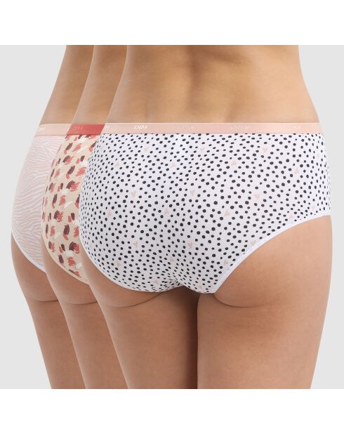 3 Boxers Les Pockets multicolores