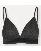 Soutien-gorge Tassie Soft Dot noir