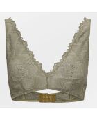 Soutien-gorge Wave Lace Leni High Apex vert olive