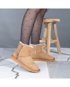 Low boots Belma chestnut