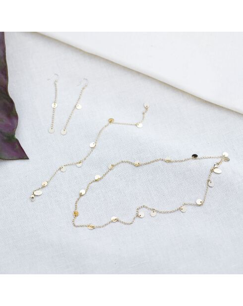 Collier Indra en Laiton doré
