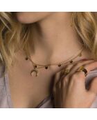 Collier Indra en Laiton doré